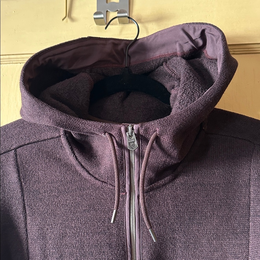 Purple Women’s XL Kuhl zip hooded jacket - Picture 3 of 8